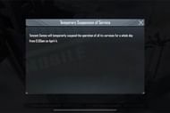 Tencent has temporarily suspended services